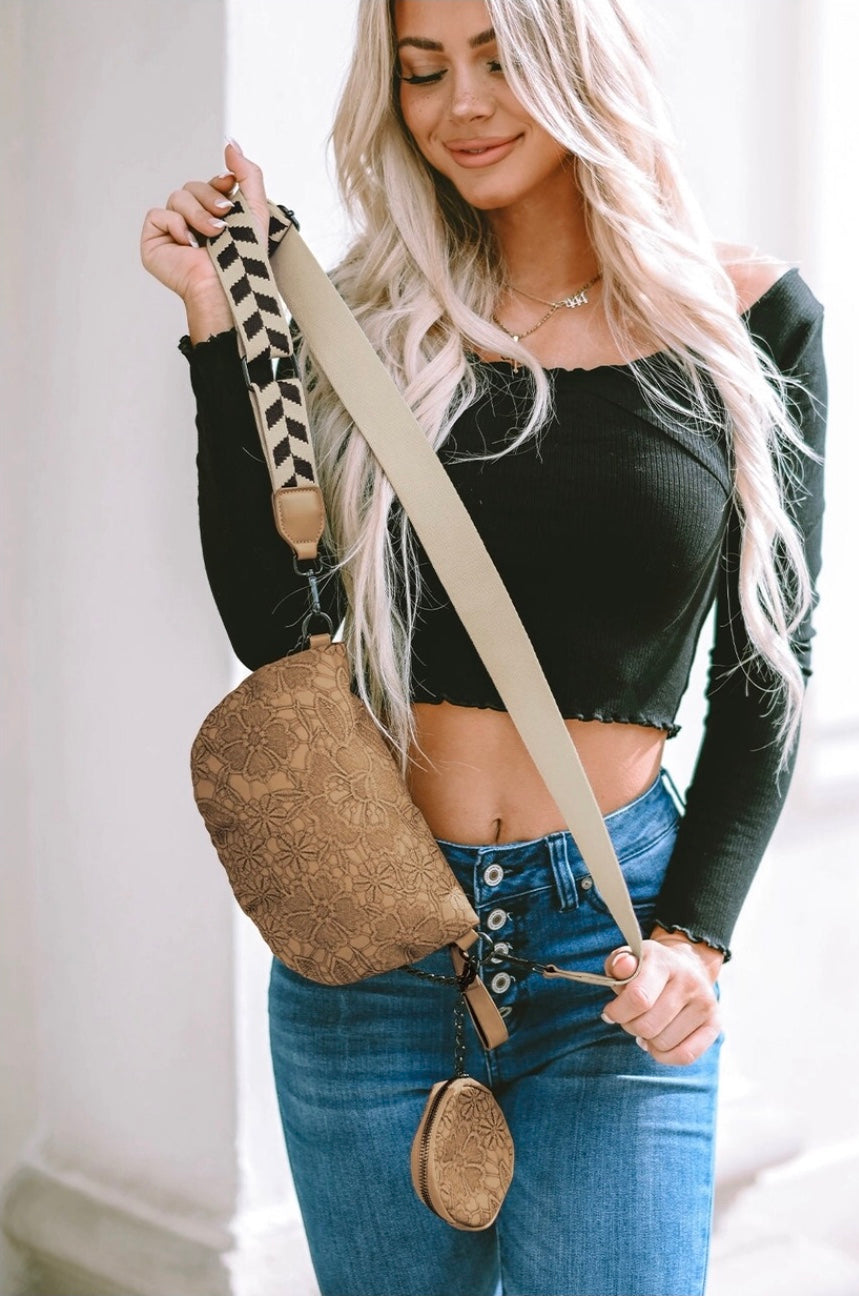 The Haleigh Shoulder Bag with Coin Purse