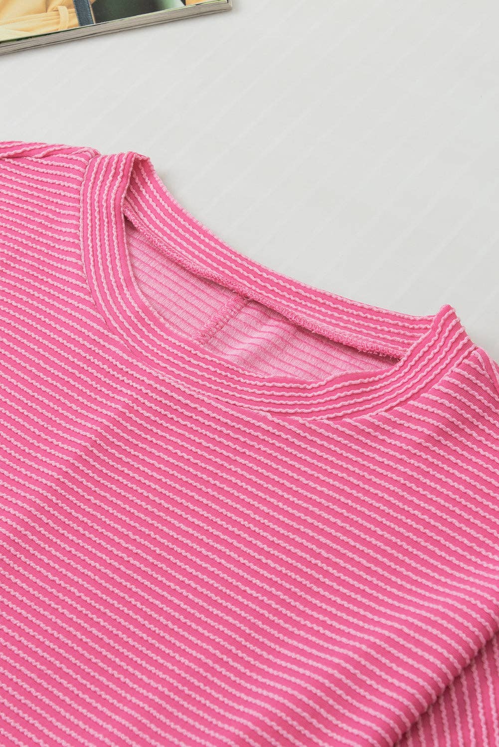 Brielle Pink Long Sleeve Top